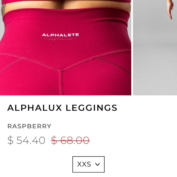 COPY - Alphalete alphalux xs leggings - Picture 4 of 6